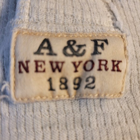 Vintage Abercrombie & Fitch Wheat Long Sleeve Thermal Large - Picture 7 of 13